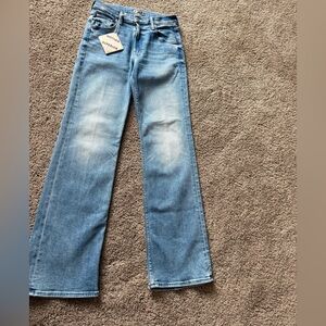 MOTHER Light Blue Flare Jeans